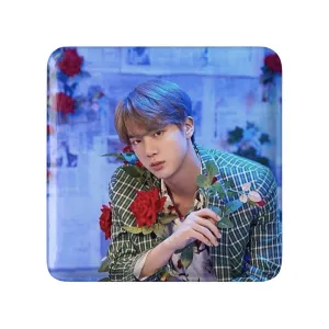مگنت مربعی جین Jin گروه بی تی اس BTS