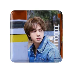 مگنت مربعی جین Jin گروه بی تی اس BTS