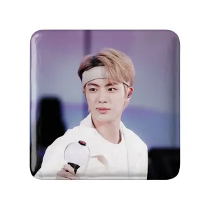 مگنت مربعی جین Jin گروه بی تی اس BTS