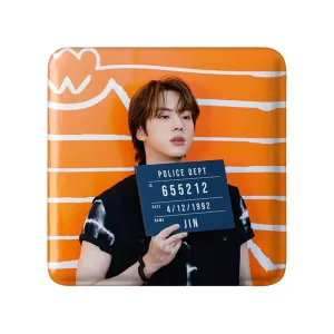 مگنت مربعی جین Jin گروه بی تی اس BTS