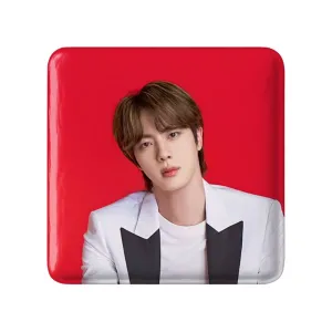 مگنت مربعی جین Jin گروه بی تی اس BTS