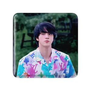 مگنت مربعی جین Jin گروه بی تی اس BTS