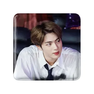 مگنت مربعی جین Jin گروه بی تی اس BTS