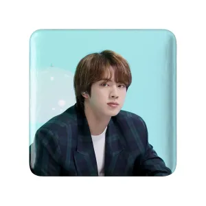 مگنت مربعی جین Jin گروه بی تی اس BTS