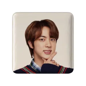 مگنت مربعی جین Jin گروه بی تی اس BTS