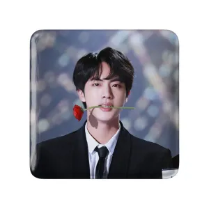 مگنت مربعی جین Jin گروه بی تی اس BTS