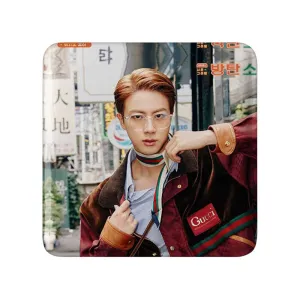 مگنت مربعی جین Jin گروه بی تی اس BTS