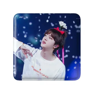 مگنت مربعی جین Jin گروه بی تی اس BTS