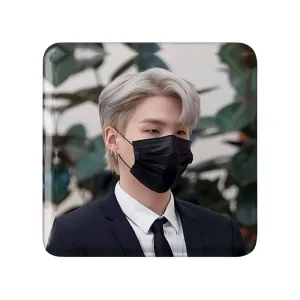 مگنت مربعی شوگا Suga گروه بی تی اس BTS