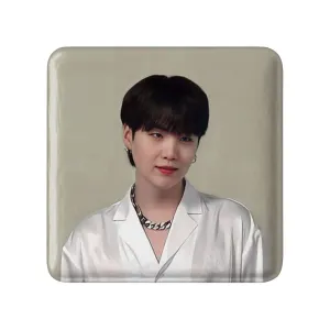 مگنت مربعی شوگا Suga گروه بی تی اس BTS