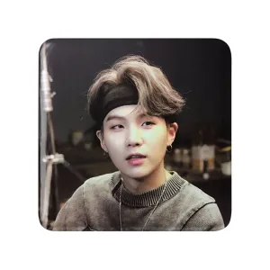 مگنت مربعی شوگا Suga گروه بی تی اس BTS