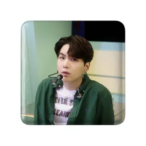 مگنت مربعی شوگا Suga گروه بی تی اس BTS