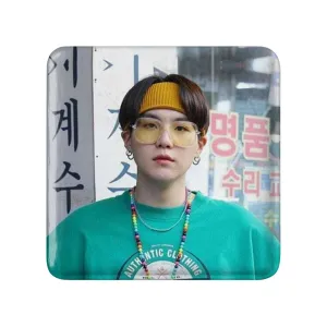 مگنت مربعی شوگا Suga گروه بی تی اس BTS