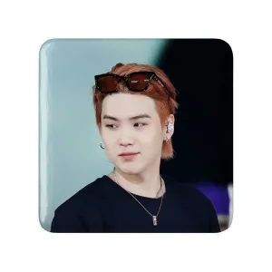 مگنت مربعی شوگا Suga گروه بی تی اس BTS