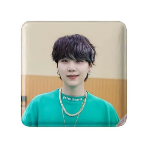مگنت مربعی شوگا Suga گروه بی تی اس BTS
