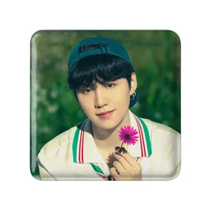 مگنت مربعی شوگا Suga گروه بی تی اس BTS