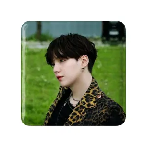 مگنت مربعی شوگا Suga گروه بی تی اس BTS