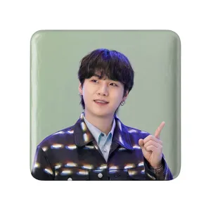 مگنت مربعی شوگا Suga گروه بی تی اس BTS