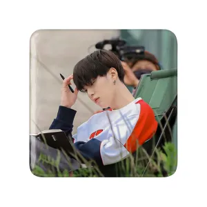 مگنت مربعی شوگا Suga گروه بی تی اس BTS
