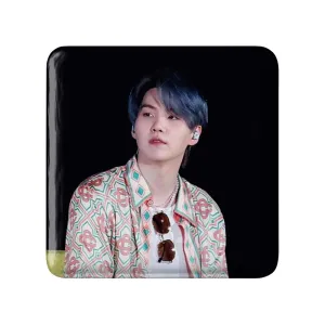 مگنت مربعی شوگا Suga گروه بی تی اس BTS