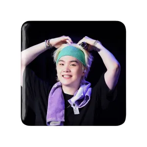 مگنت مربعی شوگا Suga گروه بی تی اس BTS