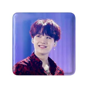 مگنت مربعی شوگا Suga گروه بی تی اس BTS
