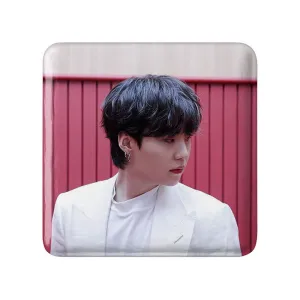 مگنت مربعی شوگا Suga گروه بی تی اس BTS