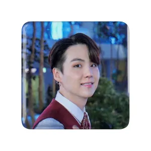 مگنت مربعی شوگا Suga گروه بی تی اس BTS