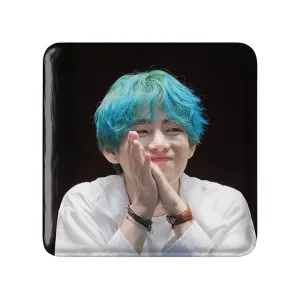 مگنت مربعی تهیونگ وی Taehyung گروه بی تی اس BTS