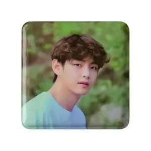مگنت مربعی تهیونگ وی Taehyung گروه بی تی اس BTS