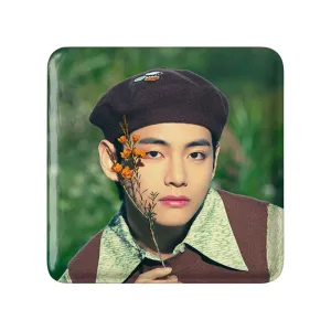 مگنت مربعی تهیونگ وی Taehyung گروه بی تی اس BTS