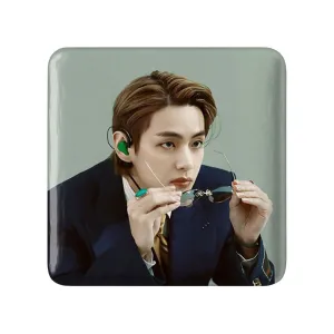 مگنت مربعی تهیونگ وی Taehyung گروه بی تی اس BTS