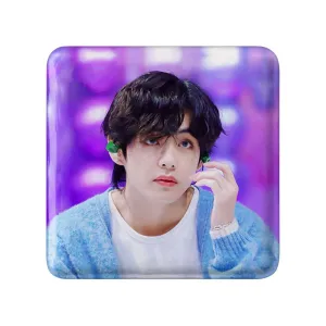 مگنت مربعی تهیونگ وی Taehyung گروه بی تی اس BTS
