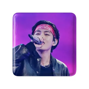 مگنت مربعی تهیونگ وی Taehyung گروه بی تی اس BTS