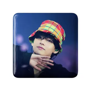 مگنت مربعی تهیونگ وی Taehyung گروه بی تی اس BTS