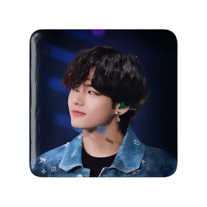 مگنت مربعی تهیونگ وی Taehyung گروه بی تی اس BTS