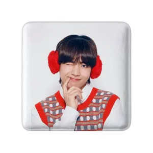 مگنت مربعی تهیونگ وی Taehyung گروه بی تی اس BTS