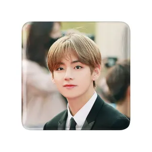 مگنت مربعی تهیونگ وی Taehyung گروه بی تی اس BTS