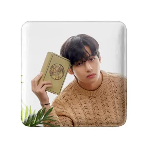 مگنت مربعی تهیونگ وی Taehyung گروه بی تی اس BTS