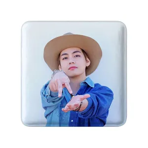 مگنت مربعی تهیونگ وی Taehyung گروه بی تی اس BTS
