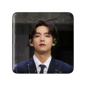 مگنت مربعی تهیونگ وی Taehyung گروه بی تی اس BTS