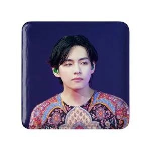مگنت مربعی تهیونگ وی Taehyung گروه بی تی اس BTS