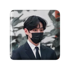 مگنت مربعی تهیونگ وی Taehyung گروه بی تی اس BTS