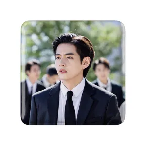 مگنت مربعی تهیونگ وی Taehyung گروه بی تی اس BTS