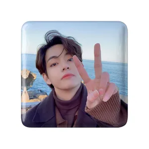 مگنت مربعی تهیونگ وی Taehyung گروه بی تی اس BTS