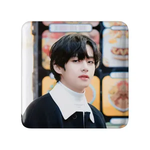 مگنت مربعی تهیونگ وی Taehyung گروه بی تی اس BTS
