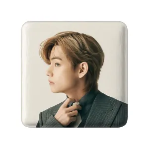 مگنت مربعی تهیونگ وی Taehyung گروه بی تی اس BTS