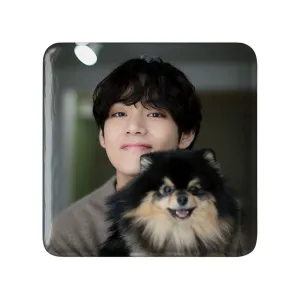 مگنت مربعی تهیونگ وی Taehyung گروه بی تی اس BTS