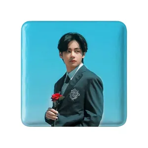 مگنت مربعی تهیونگ وی Taehyung گروه بی تی اس BTS