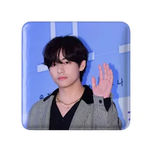 مگنت مربعی تهیونگ وی Taehyung گروه بی تی اس BTS